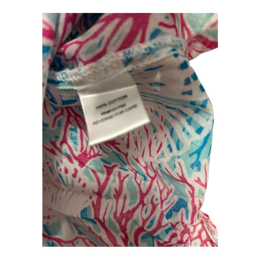 Casey Key Pink and Blue Tunic Top - Picture 3 of 5